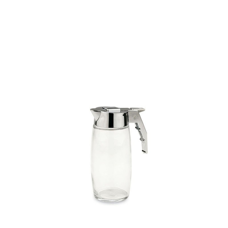 DOSIFICADOR DE VIDRIO CROMADO 0,25 L
