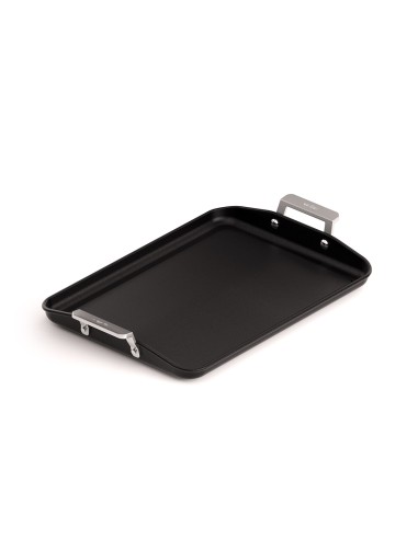 GRIDDLE PAN PLANCHA AIRE NON INDUCTION WITH HANDLES