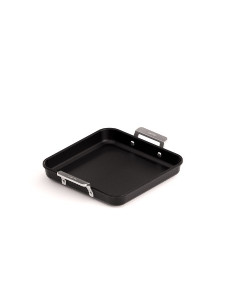 NON-STICK CAST ALUMINUM GRIDDLE PAN WITH HANDLES [AIRE INDUCTION]