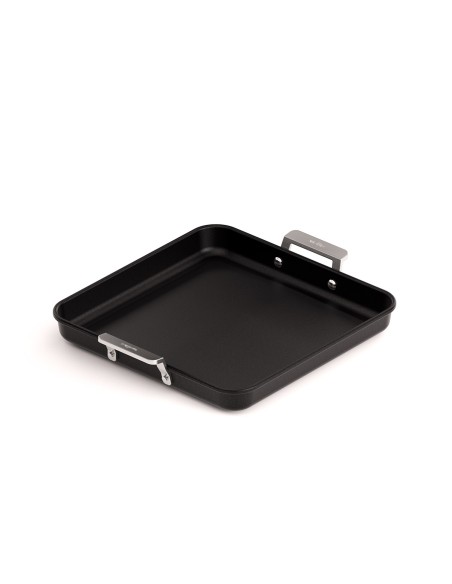 NON-STICK CAST ALUMINUM GRIDDLE PAN WITH HANDLES [AIRE INDUCTION]