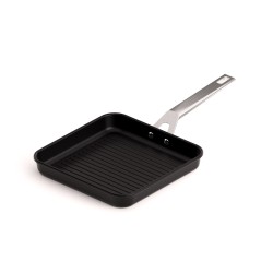 Black Valira 4675/25 Aire Induction Ceramic Grill Pan with Handles 35x24 cm 