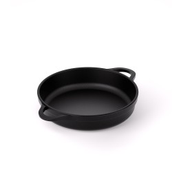NON-STICK CAST ALUMINUM SHORT CASSEROLE [INDUCTION-FOOD SERVICE]