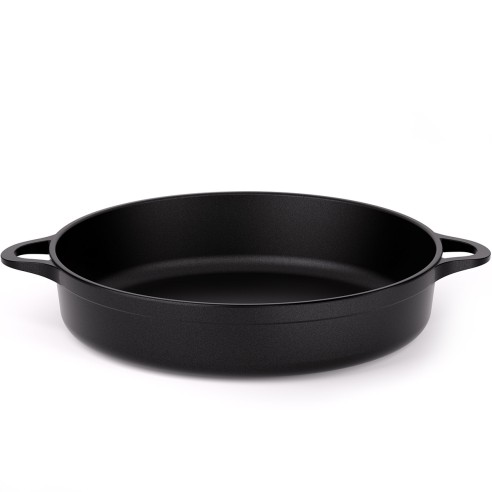 NON-STICK CAST ALUMINUM SHORT CASSEROLE [INDUCTION-FOOD SERVICE]