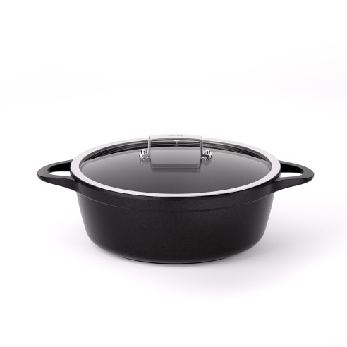NON-STICK CAST ALUMINUM TALL CASSEROLE [INDUCTION]