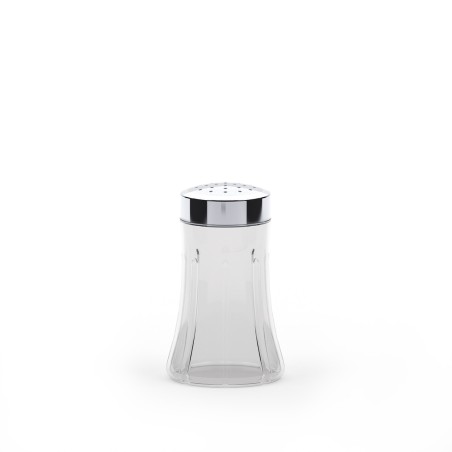 SALERO DE VIDRIO CROMADO 0,25 L