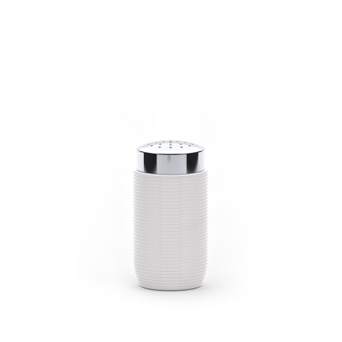 SALERO DE PORCELANA CROMADO 0,25 L