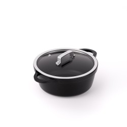 NON-STICK CAST ALUMINUM TALL CASSEROLE [INDUCTION]