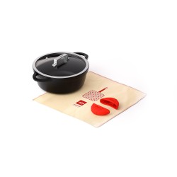 NON-STICK CAST ALUMINUM TALL CASSEROLE [INDUCTION] 2