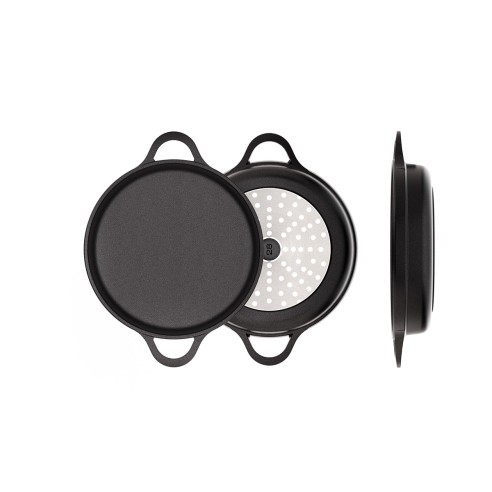 NON-STICK CAST ALUMINUM SHORT CASSEROLE [INDUCTION-FOOD SERVICE]