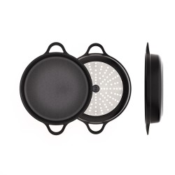 NON-STICK CAST ALUMINUM SHORT CASSEROLE [INDUCTION-FOOD SERVICE] 2