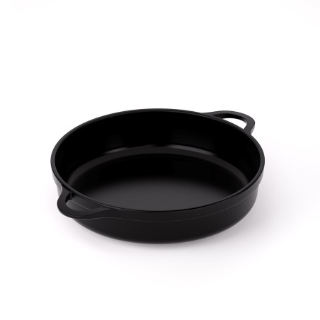 COCOTTE BASSE ANTI-ADHÉRENT EN FONTE D'ALUMINIUM PFAS FREE [INDUCTION]