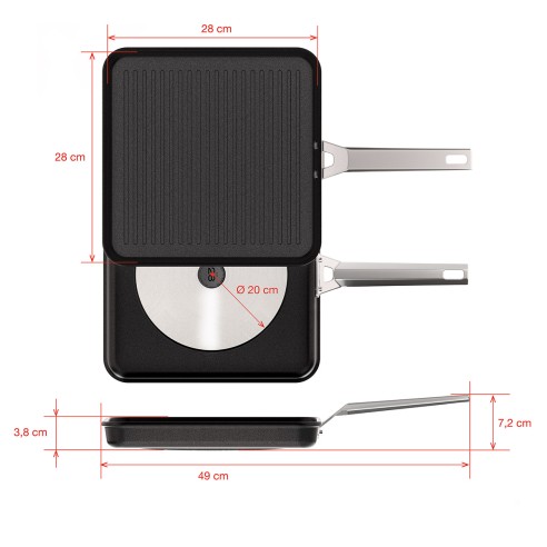 GRILL AIRE GAS-VITRO