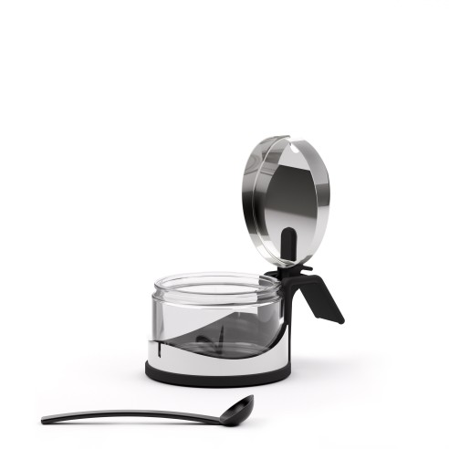 SAUCE-SUGAR POT INOX 0.2 L