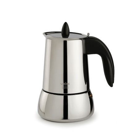 CAFETERA D'ACER INOXIDABLE [ISABELLA 6 TASSES]