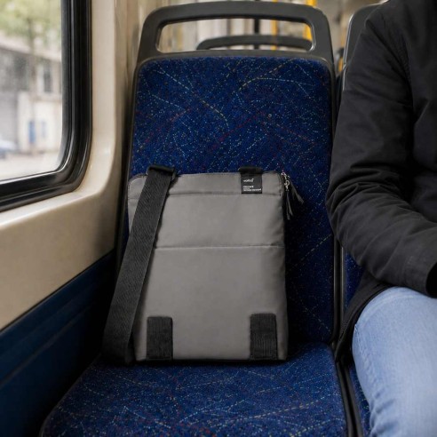 BOLSA PORTA-ALIMENTOS TAKE AWAY GRIS