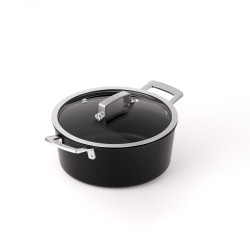 NON-STICK CAST ALUMINUM TALL CASSEROLE [AIRE INDUCTION]