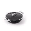 COCOTTE ANTI-ADHÉRENT EN FONTE D'ALUMINIUM [AIRE INDUCTION]
