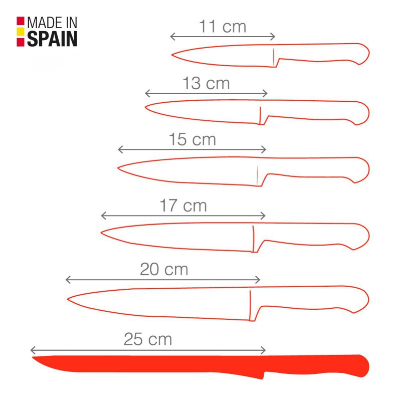 COUTEAU À JAMBON 25cm
