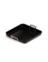 CAST ALUMINUM CERAMIC GRILL PAN WITH HANDLES [AIRE INDUCTION]
