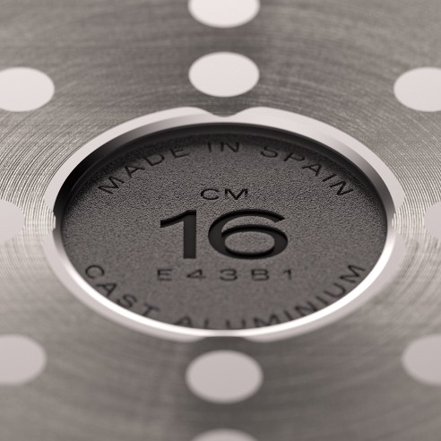 NON-STICK FRYPAN CAST ALUMINUM [ORIGEN INDUCTION]