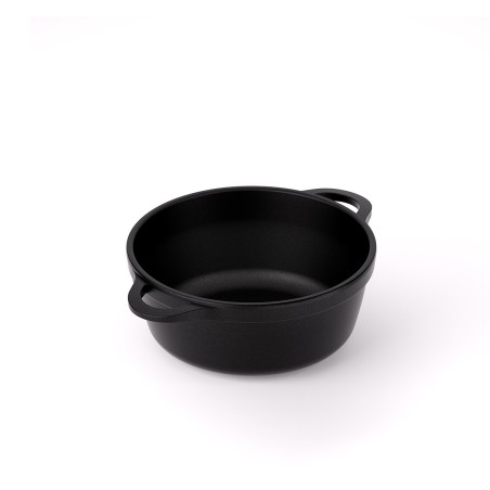 NON-STICK CAST ALUMINUM TALL CASSEROLE [INDUCTION-FOOD SERVICE]