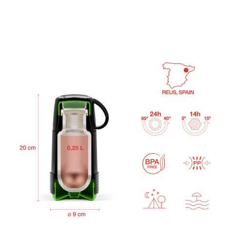 BOUTEILLE ISOTHERME PROTERM 0,25 L
