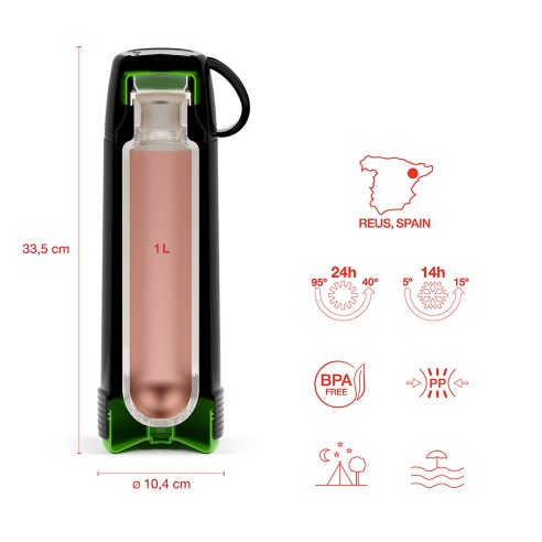 BOUTEILLE ISOTHERME PROTERM 1 L