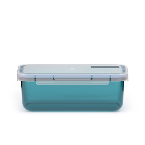 LEAK-PROOF CONTAINER TRANSPARENT 0,75 L GREEN