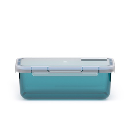 LEAK-PROOF CONTAINER TRANSPARENT 0,75 L GREEN