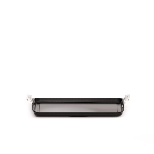NON-STICK CAST ALUMINUM GRIDDLE PAN WITH HANDLES [AIRE INDUCTION]