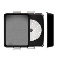 PLAT À FOUR ANTI-ADHÉRENT EN FONTE D'ALUMINIUM [AIRE INDUCTION] 2