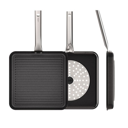 GRILL ANTIADHERENT D'ALUMINI FOS [CHEF INDUCCIÓ]