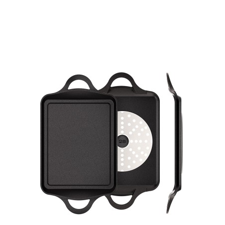 GRIDDLE PAN PLANCHA ORIGEN INDUCTION WITH HANDLES