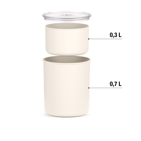 RÉCIPIENT INTÉRIEUR 0,3 L + 0,7 L