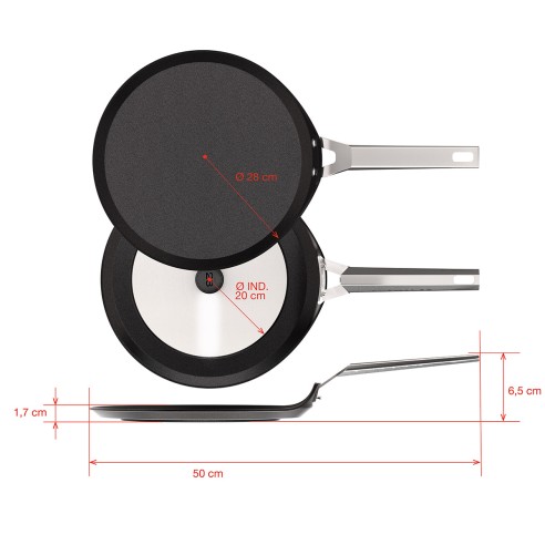 CRÊPIÈRE AIRE GAZ-VITRO 28cm