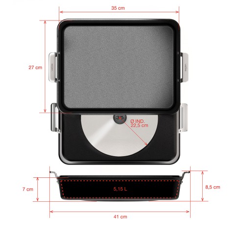 ROASTING PAN AIRE - IMPERFECT
