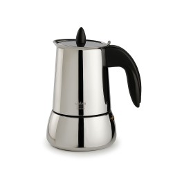STAINLESS STEEL COFFEE MAKER [ISABELLA 6 CUPS]
