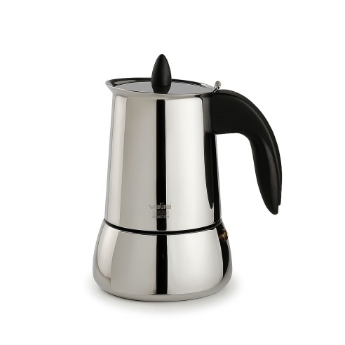 CAFETERA D'ACER INOXIDABLE [ISABELLA 6 TASSES]