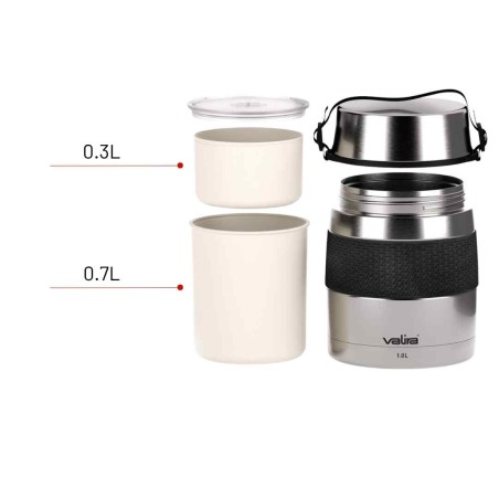 FOOD FLASK INOXTERM 1L