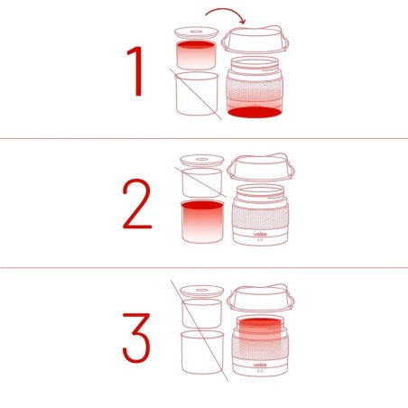 FOOD FLASK INOXTERM 0.7L